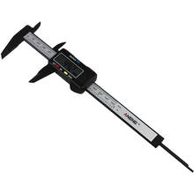 Jiguoor Electronic Micrometer Carbon Fiber Caliper Gauge Ruler Precision Measuring Tool 150mm 6inch LCD Digital Vernier Caliper 2024 - buy cheap