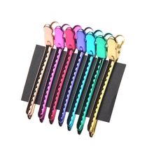 12Pcs/Set Metal Duck Mouth Hair Clips Hairdressing Salon Clamps Styling Tools Stainless Steel Styling Accessory 2024 - buy cheap