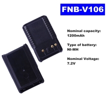 7.2V 1200mAh NI-MH Radio Battery FNB-V106 For Vertex Standard Walkie Talkie VX231/228/230 Two Way Radio 2024 - buy cheap