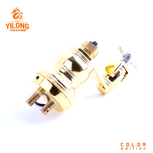 Yilong роторная тату машина Shader & Liner Gold профессиональный тату мотор Пистолет наборы поставки для художников 2024 - купить недорого