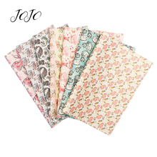 JOJO BOWS 22*30cm Sparkly Glitter Fabric Animal Pattern Sheet For Needlework Home Textile Decoration Apparel Sewing Material 2024 - buy cheap