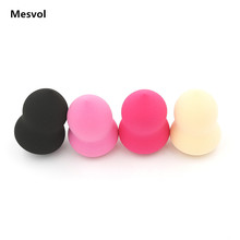 Sponges Latex Free Beauty Sponge Gourd shape 1 pcs 3 colors Biger With Water Puff Facial Face Sponge VE Cotton Puff 2024 - buy cheap