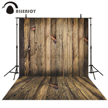 Allenjoy фон для фотосъемки с тенью из коричневого дерева, фон для фотостудии с компьютерной печатью 2024 - купить недорого