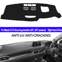 TAIJS For Mazda CX-5 CX5 Second Generation KF 2017 2018 Car Dashboard Cover Dash Mat Sun Shade Pad Carpet Dash Board Anti-UV 2024 - buy cheap