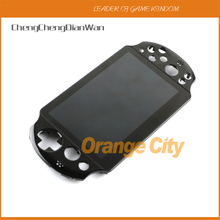 ChengChengDianWan для PS Vita Psvita 2000 Черный Цвет Оригинальный Новый ЖК-дисплей с сенсорным экраном цифровой сборки для PSV2000 2024 - купить недорого