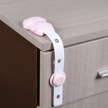 Cute Bear Child Lock Baby Safety Cabinet Lock Children Protection Kids Drawer Locker Baby Safety Cabinet Childproof 2024 - buy cheap