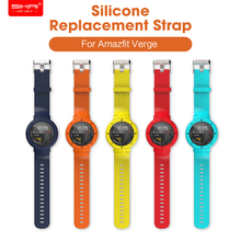 Силиконовый ремешок для часов SIKAI для Huami Amazfit Verge 3 Smartwatch высококачественный сменный Браслет 2024 - купить недорого