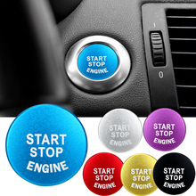Запуска двигателя автомобиля кнопка Стоп ключ аксессуары для замены крышки переключатель украшения наклейки для автомобиля для BMW аксессуары для интерьера 2024 - купить недорого