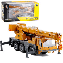 Mikidual Toys for Children Die-cast Engineering Vehicles Metal Car Models Toys Alloy crane hoisting machine Truck 1:50 2024 - buy cheap