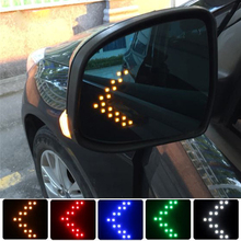 Автомобильное светодиодное зеркало заднего вида для Kia Rio 3 4 Ceed Sportage 3 Sorento Picanto Optima Cerato Soul K2 K3 K5 Niro светильник поворота 2024 - купить недорого