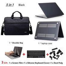 5 ni1 матовый чехол для ноутбука Cvoer с сумкой через плечо для Apple MacBook Pro 13 дюймов с дисплеем Retina A1425 1502 (2012-2015) 2024 - купить недорого