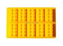 Silicone Ice Tray Mold Building Blocks Shaped Moldes de Silicona Cocina Chocolate Molds Color Yellow 2024 - buy cheap