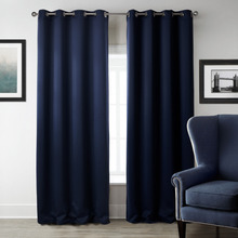 Dark-blue Blackout Curtains For Living Room Kitchen Bedroom Curtain Cortina Quarto Custom Curtain Window Treatments Drapes Panel 2024 - buy cheap