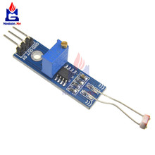 2PCS LM393 Photoresistance Detection Optical Photosensitive Light Sensor Module For Arduino 3.3V 5V DO Voltage Output PCB Board 2024 - buy cheap