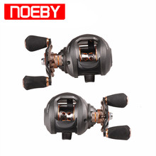 NOEBY не такая литьевая катушка 6,3: 1 10 + 1BB Carrete Pesca Moulinet Peche en Mer Carretilha baitcasing Рыболовные катушки снасти 2024 - купить недорого