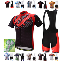 Pro Cycling Jersey 2019 Summer Equipment Short Sleeve Quick Dry Clothes Set Bicycle Clothes Ropa Ciclismo Bib shorts 2024 - buy cheap