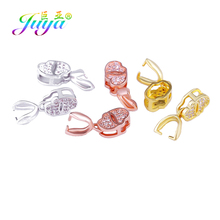 Juya-accesorios para pendientes hechos a mano, accesorio para mujer, perlas de ágata, cristales, costura, fabricación de joyas 2024 - compra barato