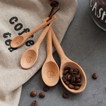 Measuring Spoon Set Wooden Meauring Scoop Spoons Natural Wood Coffee Tea Scoops Sugar Spice Salt Spoons Kitchen Measuring Tools 2024 - buy cheap