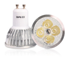4x GU10 560LM 8w High brightness  Spot light bulbs 110v 220v High Power spotlight 240v led lamps bulbs Quality Assurance 2024 - buy cheap