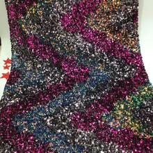 Кружевная ткань с блестками для свадебного платья, JIANXI.C-6103 2024 - купить недорого