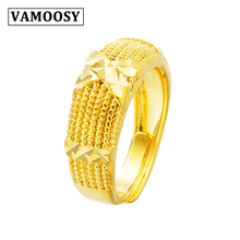 VAMOOSY 2018 Adjustable X word hand-made Sculpture Gold-Color Rings For Women Fashion rings Jewelry bague femme Female Gifts 2024 - buy cheap