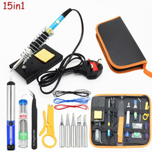 60W/110V Soldering Set Constant Temperature Soldering Iron Heated Ceramic Heater Electric Iron Regulatory Electric Iron Set Kit 2024 - buy cheap