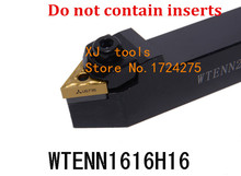 WTENN1616H16 CNC suporte da ferramenta de viragem, ferramentas de torneamento externo, tipo W Titular, Torno CNC ferramentas de corte para TNMG160404/08 Inserções 2024 - compre barato