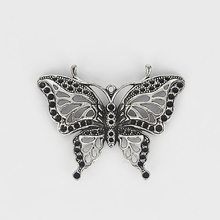 6 шт винтажные большие тона металлические полые открытые бабочки Животные Подвески для ювелирных изделий 2024 - купить недорого