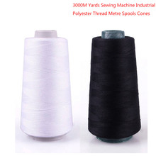 1pcs Durable 3000M Yards Overlocking Sewing Machine Line Industrial Polyester Thread Metre Cones Handicrafts Sewings Accessories 2024 - buy cheap