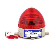 Bombilla de luz roja de LED parpadeante, lámpara Industrial de torre de señal de advertencia, CA de 110V, N-3072 2024 - compra barato