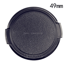 5 шт. 49 мм пластиковая защелкивающаяся передняя крышка объектива Крышка DC SLR DSLR крышка камеры DV для Canon Nikon 2024 - купить недорого