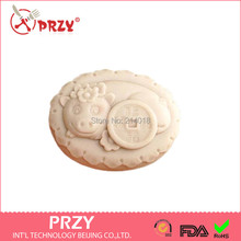 Pig Shaped Handmade Soap Mold Candle Molds Silicon Mould Chocolate Candy Moulds Coins Free Shipping DIY Hot 3D Silicone Rubber 2024 - buy cheap