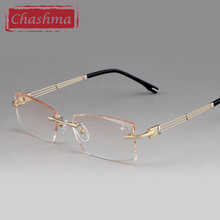 Gold glases optik Men spectacle frames eye frames Dark lens denmark brillengestell oculos grau prescription glasses frame 2024 - buy cheap