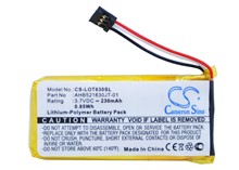 Cameron Sino 230mAh Battery 131 1, 533-000071, AHB521630PJT-01 for  N-R0044, Ultrathim Touch Mouse T630 2024 - buy cheap