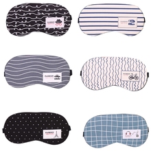 Eyeshade Eye Patch DUAI Sleeping Eyepatch Soft Cotton Eye Mask Cover Striped Portable Travel Fashion Ambient With Ice Pack 2024 - buy cheap