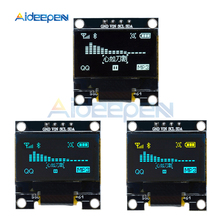 Módulo de exibição oled branco, 0.96 polegadas, iic serial, 128x64 i2c ssd1306 12864, placa de tela lcd gnd vcc scl sda 0.96 ", para arduino 2024 - compre barato