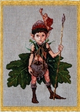 14/16/27/18/27 Top Quality popular lovely counted cross stitch kit forest guard hunter Nimue NIUM 2024 - buy cheap