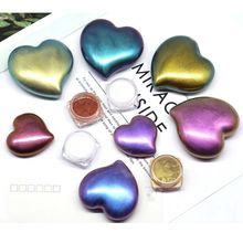 1 Pc Mirror Pearl Powder Epoxy Resin Glitter Chameleon Pigment AB Effect Resin Crafts Gift Jewelry Making Jewelry Tools 2024 - buy cheap