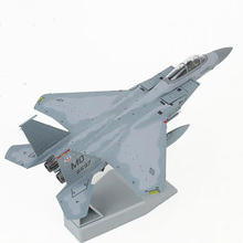Avión militar de ataque de la Fuerza Aérea del Ejército de los EE. UU. A escala 1/100, modelo de avión, F-15 de juguete para exhibición, colección de espectáculos 2024 - compra barato