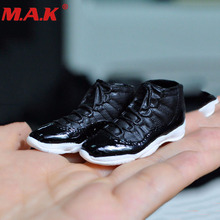 1/6 scale black male man boy sports shoes with shoelace model toys popular S-11 for 12" action figure accessory 2024 - buy cheap