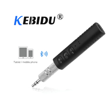 Kebidu Portable Bluetooth4.1 Receiver Audio Transmitter 3.5mm Jack Bluetooth Car Kit Music Adapter Mini Car AUX 2024 - buy cheap