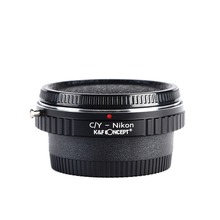 K & f concept para lente de câmera c/y-nikon, anel adaptador para montagem de lente, para conimposto ou lente yashica, para nikon ai, frete grátis 2024 - compre barato