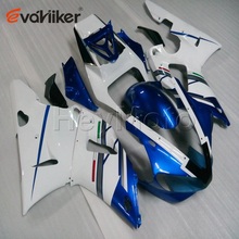 Carenado de plástico ABS para motocicleta, kit de carrocería para YZFR1 1998 1999, blanco, azul, YZF R1 98 99, paneles de inyección 2024 - compra barato