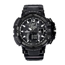 SELFLOVER Relógio da Faixa de Borracha dos homens de Moda de Luxo LED Digital Sports Mergulho À Prova D' Água Mens Relógio de Quartzo Relógios de Pulso zegarek 2024 - compre barato