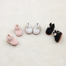 Shoes for 1/6 Blyth doll cute rabbit plush shoes 3.3cm in 3 colors suitable for joint body Free shipping 2024 - buy cheap