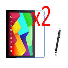 3in1 2x LCD Clear Screen Protector Films Protective Film Guards +1x Stylus Pen For BQ Aquaris E10 10.1" Tablet 2024 - buy cheap