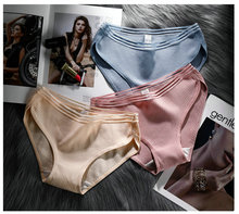 Famous Brand Women's Cotton Panties Female Lace Breathable Briefs Sexy Underwear Women Cotton Crotch Lingerie Intimates 2024 - buy cheap