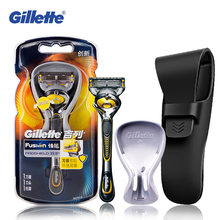 Бритвенные лезвия Gillette Fusion ProShield, брендовые картриджи для бритья, для ухода за лицом 2024 - купить недорого