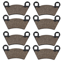 Cyleto Motorcycle Front and Rear Brake Pads for POLARIS 500 Ranger 500 4x4 EFi 2006 2007 2011 2012 2013 2024 - buy cheap