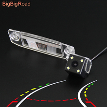 BigBigRoad-cámara de visión trasera para coche, Seguimiento dinámico inteligente de trayectoria, para Hyundai Mistra 2013, 2014, 2015, 2016 / Veracruz 2024 - compra barato